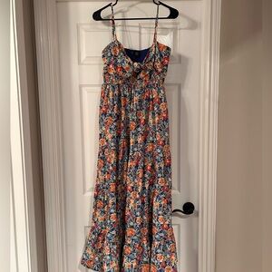 Floral maxi dress